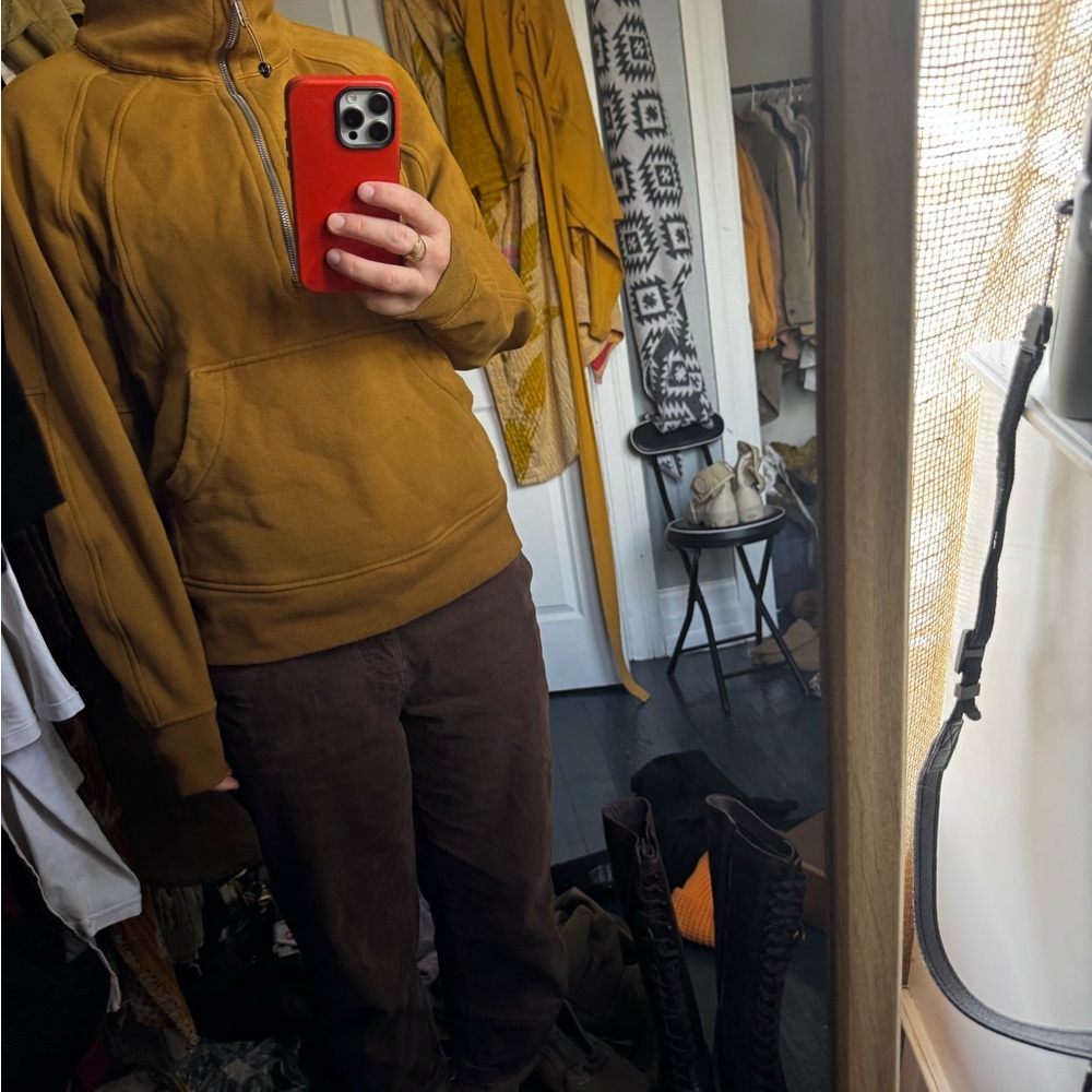 Lululemon Athletica Mustard Sweatshirt